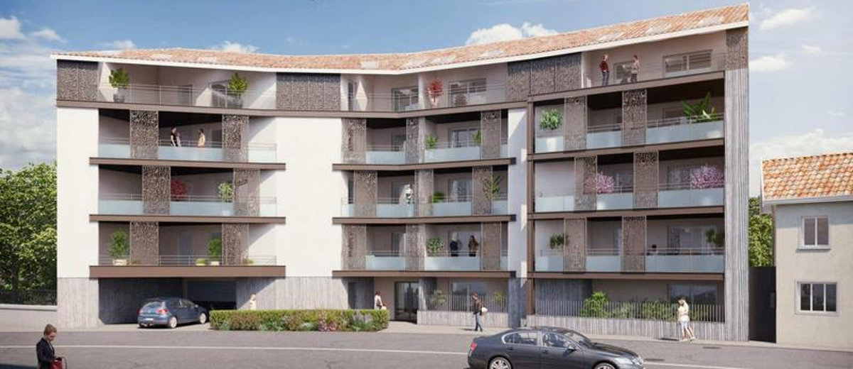 Investir et défiscaliser dans un programme immobilier neuf éligible loi PINEL à Chasse-sur-Rhône, tout proche de Givors, au Sud de Lyon